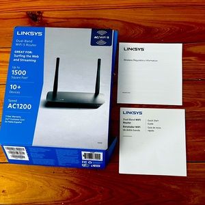 Linksys Dual Band WiFi Router